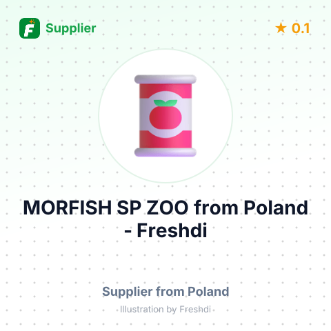 MORFISH SP ZOO – summary card, no photo uploaded yet