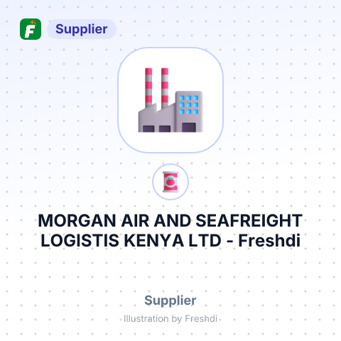 MORGAN AIR AND SEAFREIGHT LOGISTIS KENYA LTD – summary card, no photo uploaded yet