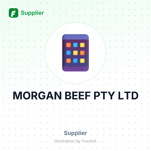 MORGAN BEEF PTY LTD – summary card, no photo uploaded yet