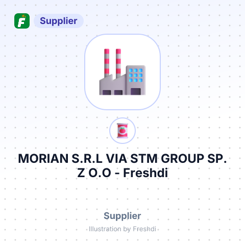 MORIAN S.R.L VIA STM GROUP SP. Z O.O – summary card, no photo uploaded yet