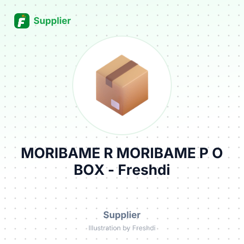 MORIBAME R MORIBAME P O BOX – summary card, no photo uploaded yet