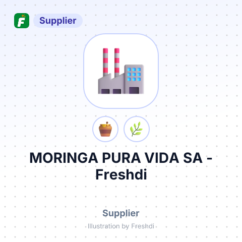 MORINGA PURA VIDA SA – summary card, no photo uploaded yet
