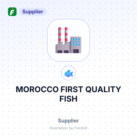 MOROCCO FIRST QUALITY FISH – summary card, no photo uploaded yet