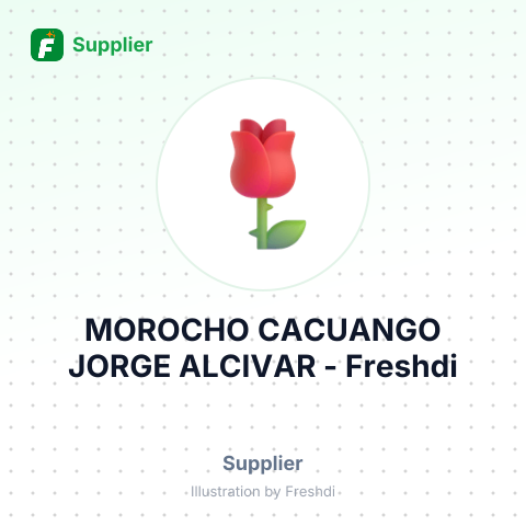 MOROCHO CACUANGO JORGE ALCIVAR – summary card, no photo uploaded yet