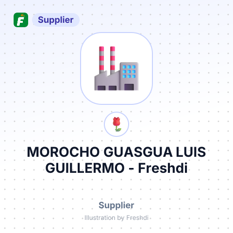 MOROCHO GUASGUA LUIS GUILLERMO – summary card, no photo uploaded yet