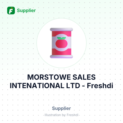 MORSTOWE SALES INTENATIONAL LTD – summary card, no photo uploaded yet