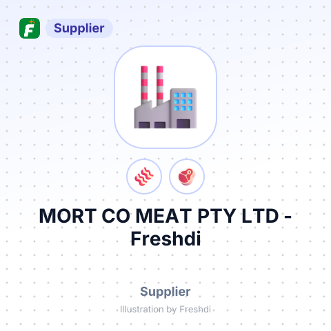 MORT CO MEAT PTY LTD – summary card, no photo uploaded yet