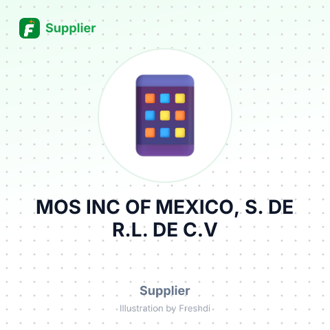 MOS INC OF MEXICO, S. DE R.L. DE C.V – summary card, no photo uploaded yet