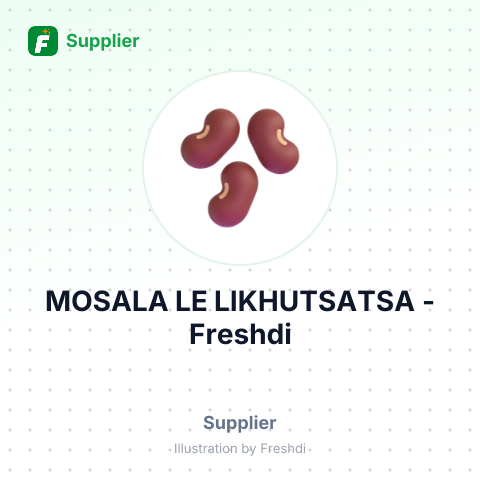 MOSALA LE LIKHUTSATSA – summary card, no photo uploaded yet