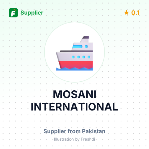 MOSANI INTERNATIONAL – summary card, no photo uploaded yet