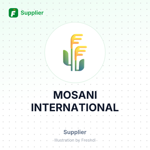 MOSANI INTERNATIONAL – summary card, no photo uploaded yet