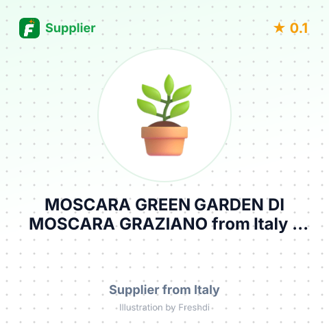 MOSCARA GREEN GARDEN DI MOSCARA GRAZIANO – summary card, no photo uploaded yet