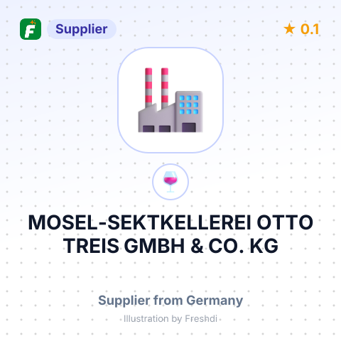 MOSEL-SEKTKELLEREI OTTO TREIS GMBH & CO. KG – summary card, no photo uploaded yet