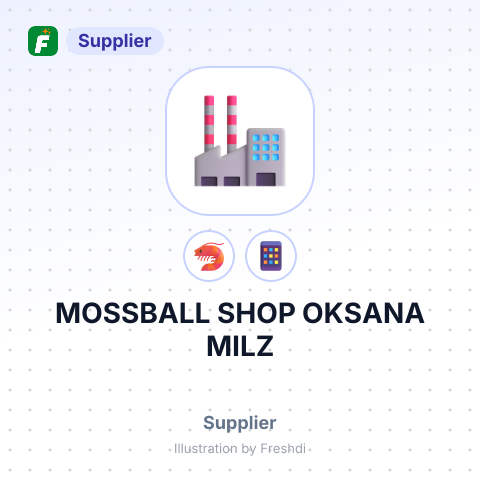 MOSSBALL SHOP OKSANA MILZ – summary card, no photo uploaded yet