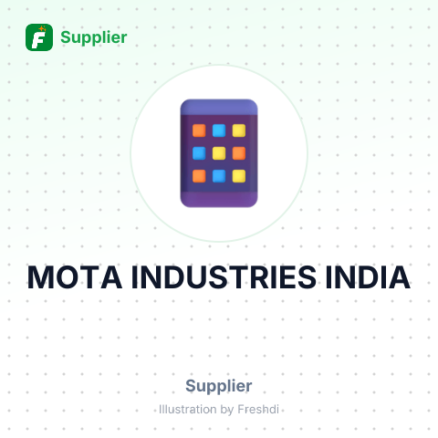 MOTA INDUSTRIES INDIA – summary card, no photo uploaded yet