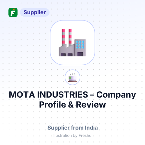 MOTA INDUSTRIES – summary card, no photo uploaded yet