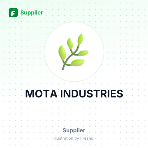 MOTA INDUSTRIES – summary card, no photo uploaded yet