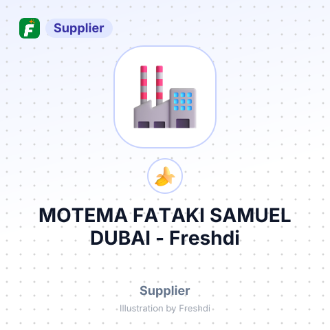 MOTEMA FATAKI SAMUEL DUBAI – summary card, no photo uploaded yet