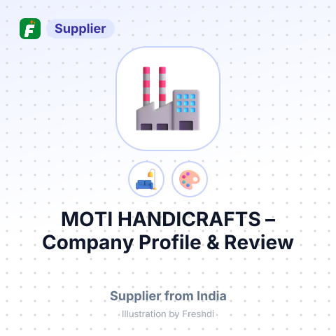 MOTI HANDICRAFTS – summary card, no photo uploaded yet