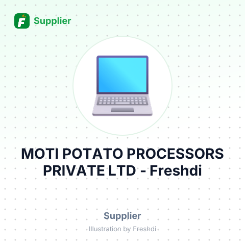 MOTI POTATO PROCESSORS PRIVATE LTD – summary card, no photo uploaded yet