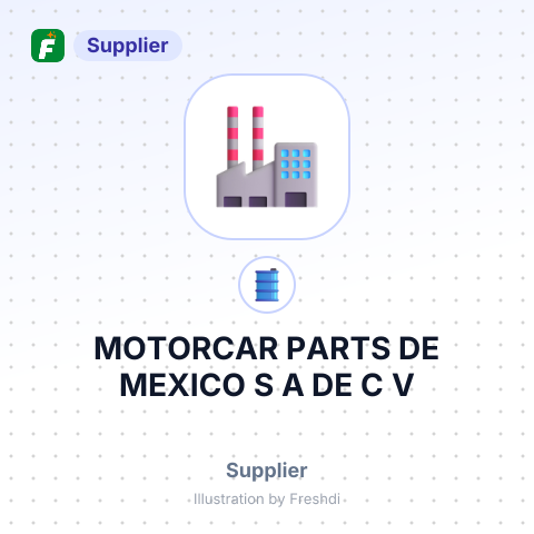 MOTORCAR PARTS DE MEXICO S A DE C V – summary card, no photo uploaded yet