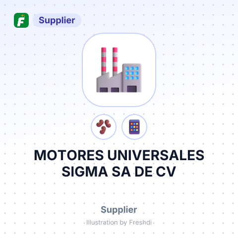 MOTORES UNIVERSALES SIGMA SA DE CV – summary card, no photo uploaded yet