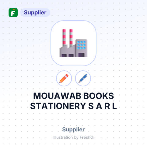 MOUAWAB BOOKS STATIONERY S A R L – summary card, no photo uploaded yet