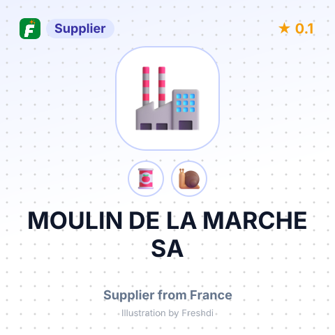 MOULIN DE LA MARCHE SA – summary card, no photo uploaded yet