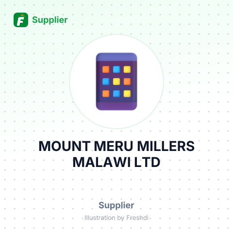 MOUNT MERU MILLERS MALAWI LTD – summary card, no photo uploaded yet