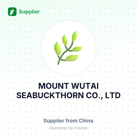 MOUNT WUTAI SEABUCKTHORN CO., LTD – summary card, no photo uploaded yet
