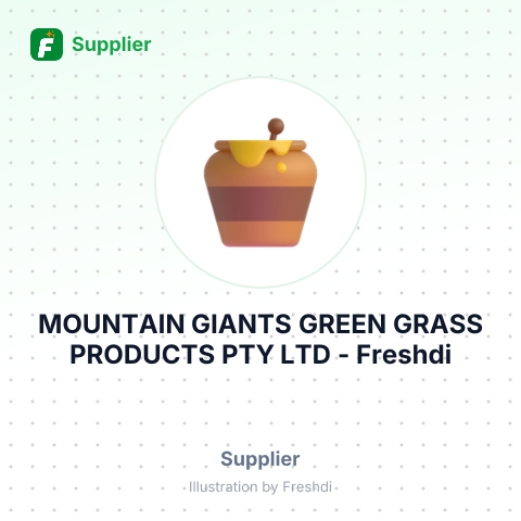MOUNTAIN GIANTS GREEN GRASS PRODUCTS PTY LTD – summary card, no photo uploaded yet