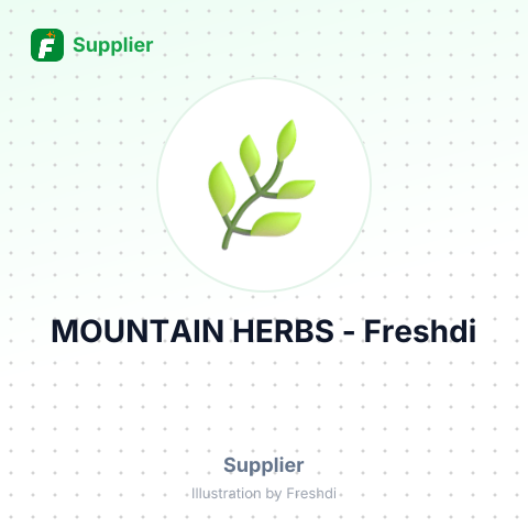 MOUNTAIN HERBS – summary card, no photo uploaded yet