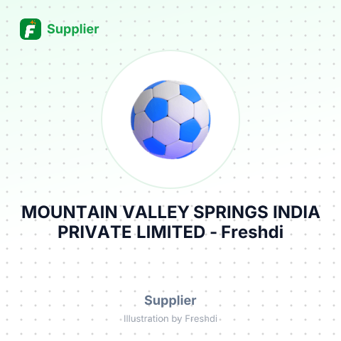 MOUNTAIN VALLEY SPRINGS INDIA PRIVATE LIMITED – summary card, no photo uploaded yet