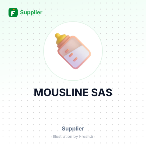 MOUSLINE SAS – summary card, no photo uploaded yet