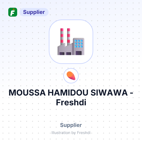 MOUSSA HAMIDOU SIWAWA – summary card, no photo uploaded yet