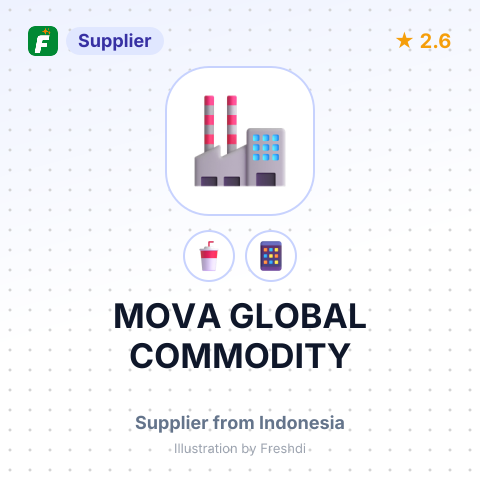 MOVA GLOBAL COMMODITY – summary card, no photo uploaded yet