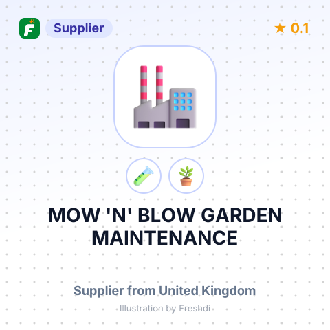 MOW 'N' BLOW GARDEN MAINTENANCE – summary card, no photo uploaded yet