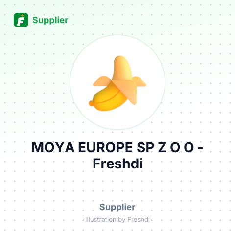 MOYA EUROPE SP Z O O – summary card, no photo uploaded yet