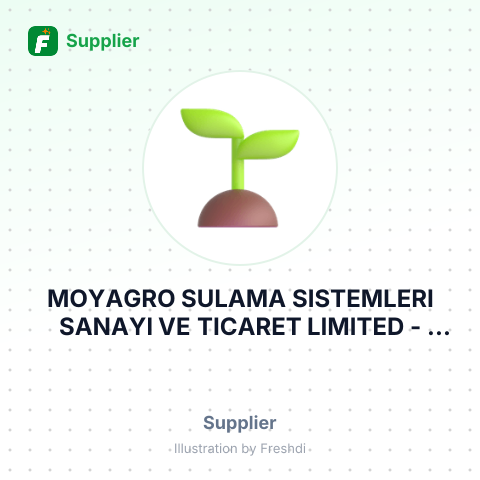 MOYAGRO SULAMA SISTEMLERI SANAYI VE TICARET LIMITED – summary card, no photo uploaded yet
