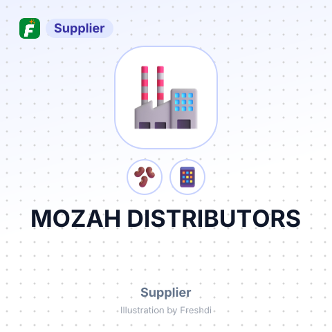 MOZAH DISTRIBUTORS – summary card, no photo uploaded yet