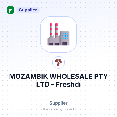 MOZAMBIK WHOLESALE PTY LTD – summary card, no photo uploaded yet