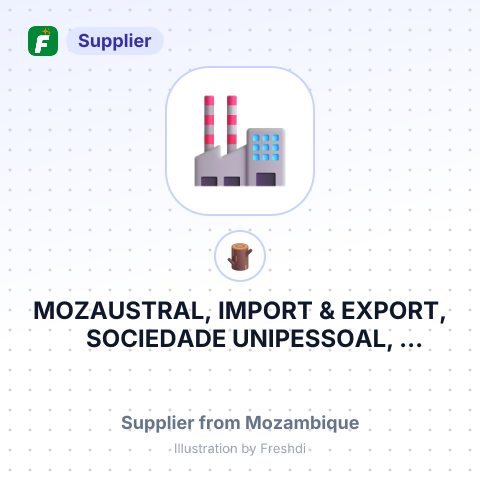 MOZAUSTRAL, IMPORT & EXPORT, SOCIEDADE UNIPESSOAL, LIMITADA – summary card, no photo uploaded yet