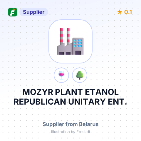 MOZYR PLANT ETANOL REPUBLICAN UNITARY ENT. – summary card, no photo uploaded yet