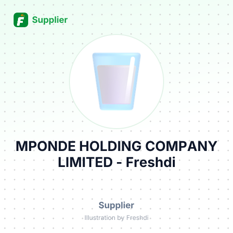 MPONDE HOLDING COMPANY LIMITED – summary card, no photo uploaded yet