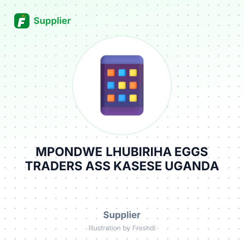 MPONDWE LHUBIRIHA EGGS TRADERS ASS KASESE UGANDA – summary card, no photo uploaded yet
