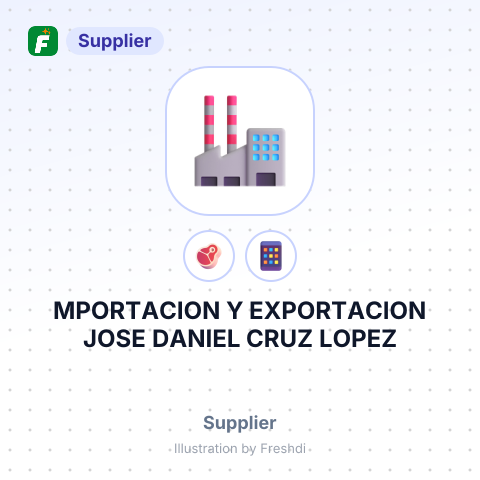 MPORTACION Y EXPORTACION JOSE DANIEL CRUZ LOPEZ – summary card, no photo uploaded yet