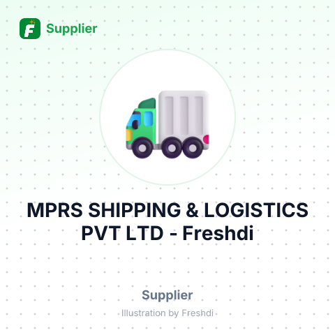 MPRS SHIPPING & LOGISTICS PVT LTD – summary card, no photo uploaded yet