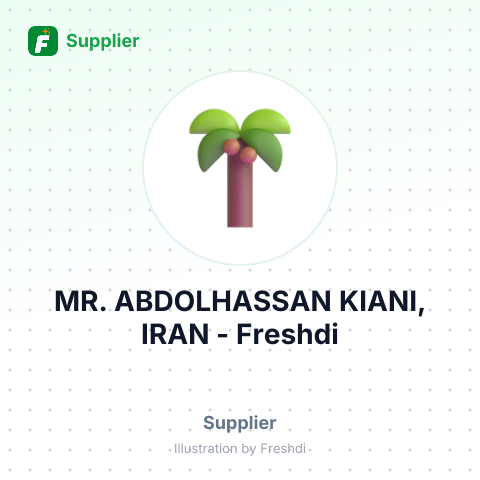 MR. ABDOLHASSAN KIANI, IRAN – summary card, no photo uploaded yet