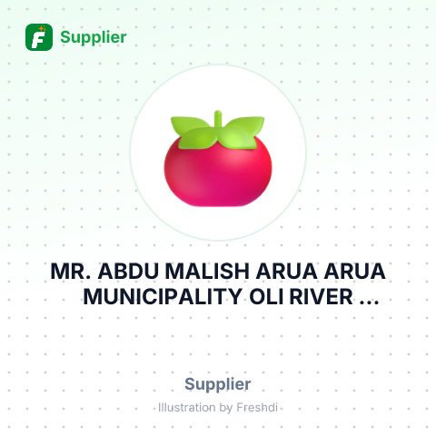 MR. ABDU MALISH ARUA ARUA MUNICIPALITY OLI RIVER KENYAODROKODROA ODROKODROA NA NA – summary card, no photo uploaded yet