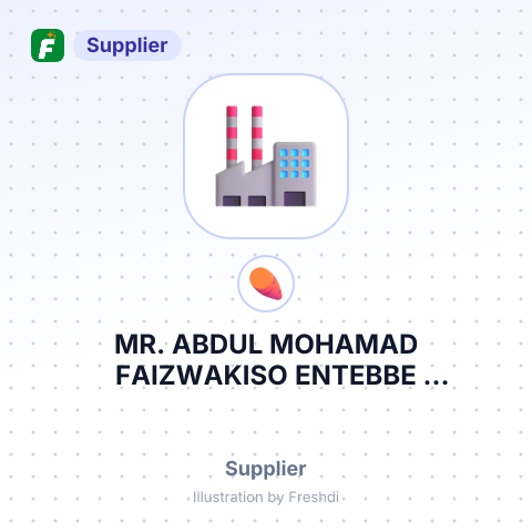 MR. ABDUL MOHAMAD FAIZWAKISO ENTEBBE MUNICIPALITY DIVINAMULANDA NAMULANDANAMULA HOUSE327805 WAKISO – summary card, no photo uploaded yet